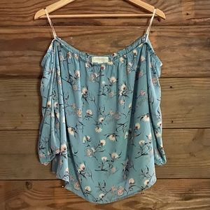 Forever21+ size-2X off the shoulder floral top. NWT